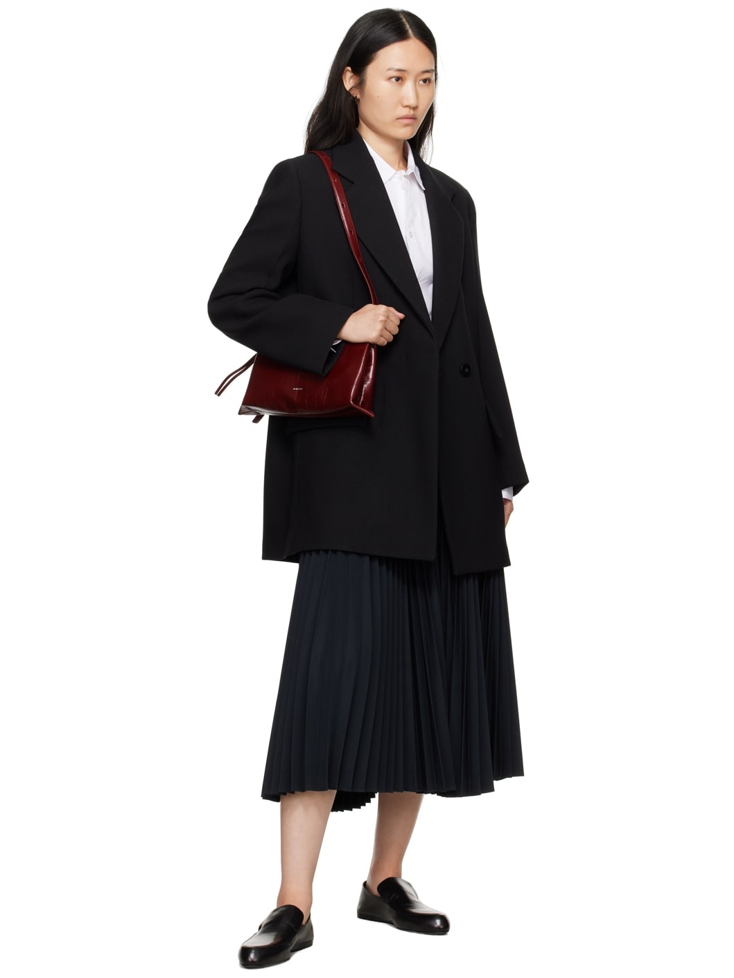 Burgundy Empire Small Bag - 4