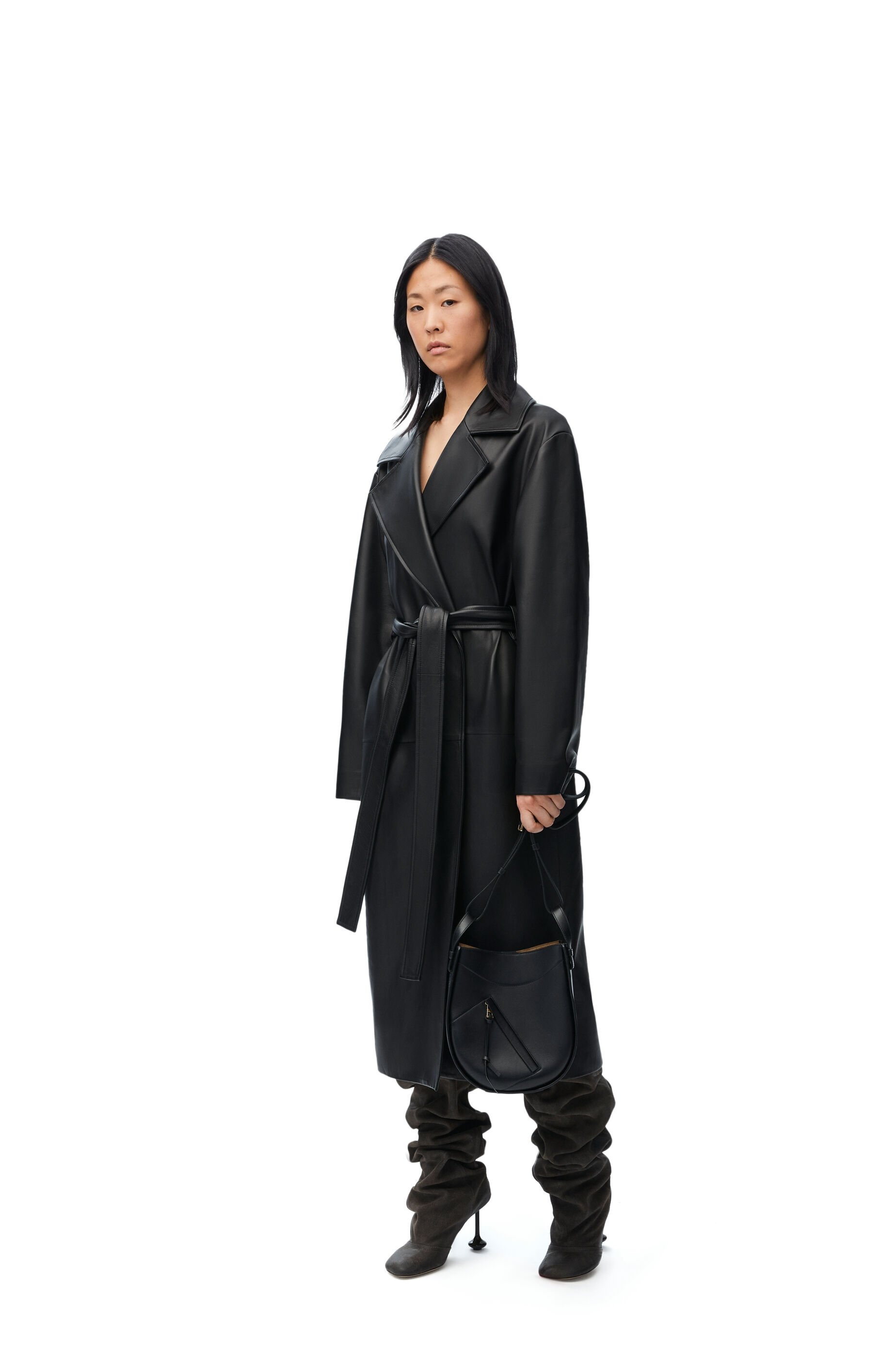 Chain coat in nappa lambskin - 3