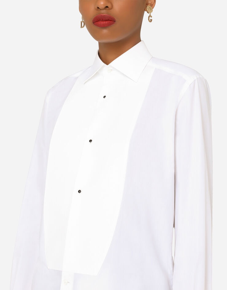 Poplin tuxedo shirt - 4