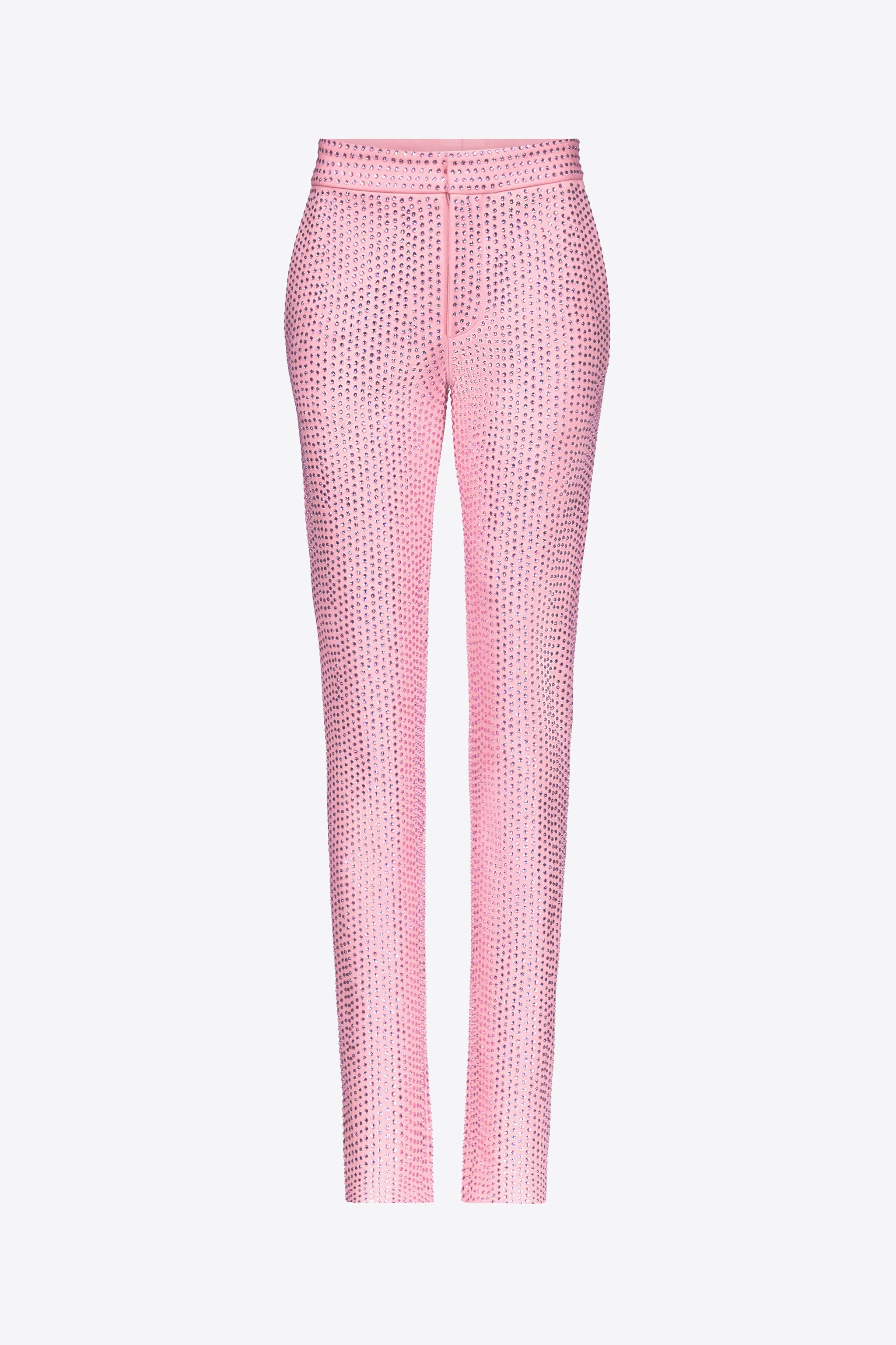 CRYSTAL EMBELLISHED TUXEDO PANT - 1