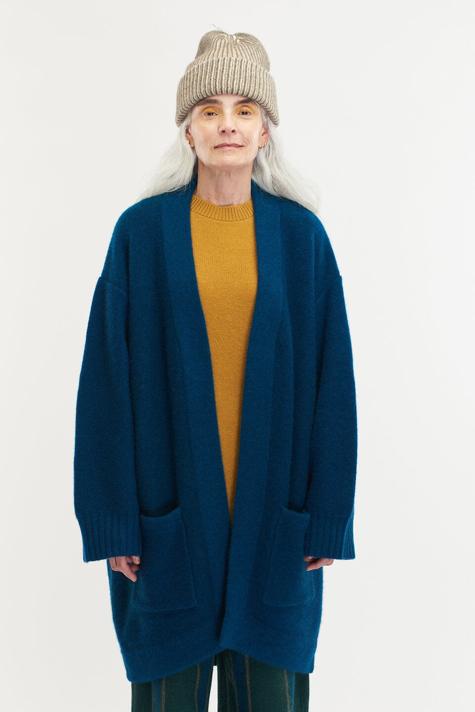 WOMEN'S SLOUCHY CARDIGAN - 4