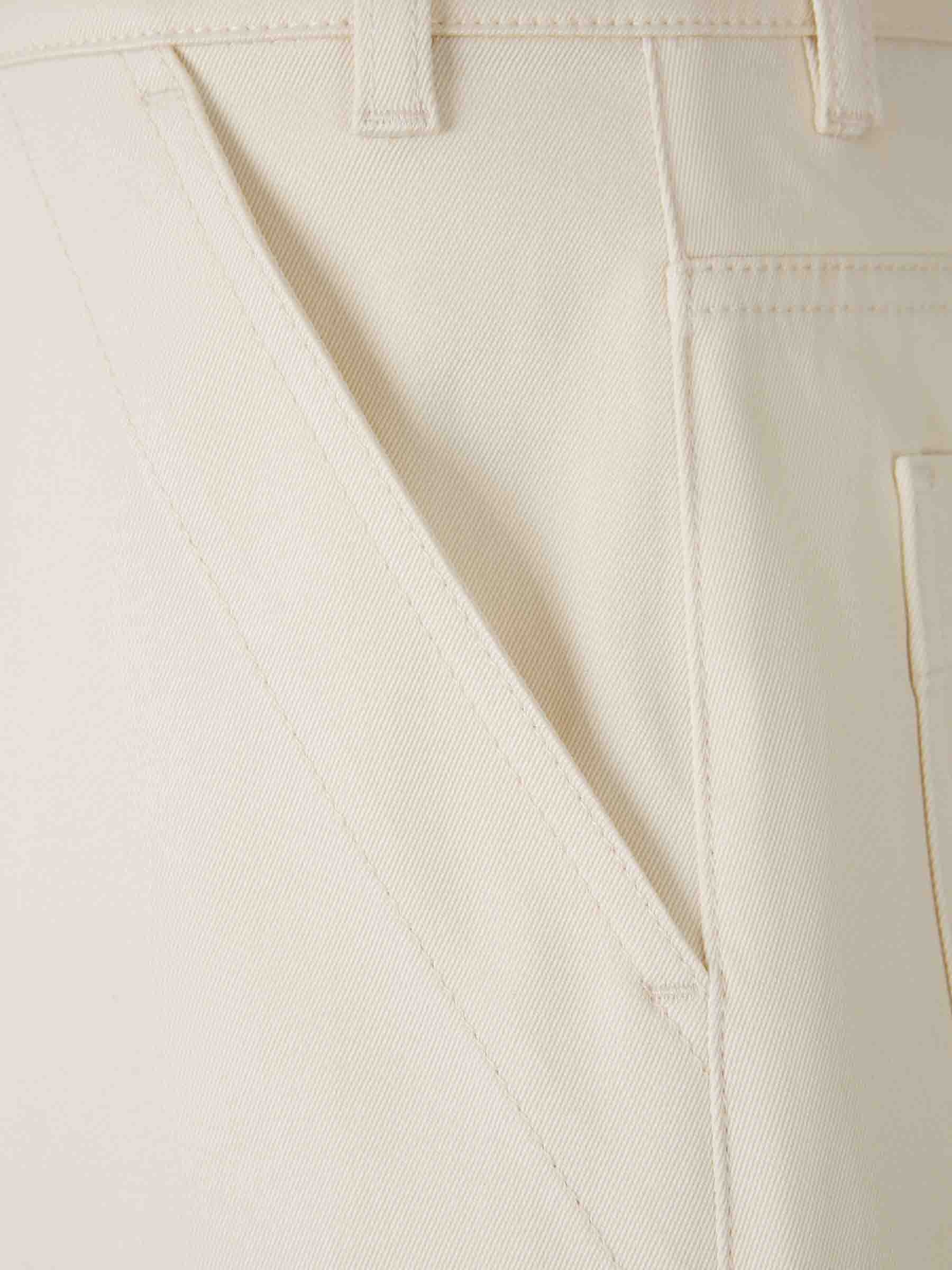COTTON GABARDINE SHORTS - 3