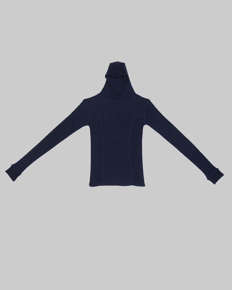 Hanifa Hoodie - Fine Wool Rib 7
