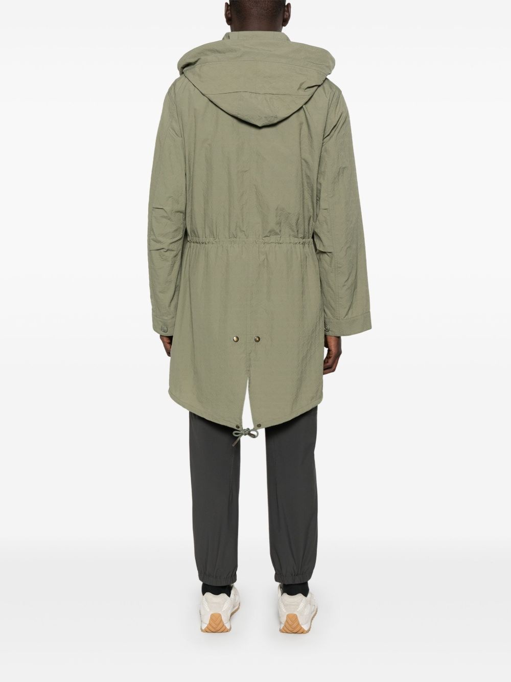 Monogram 72-jacquard coat - 4