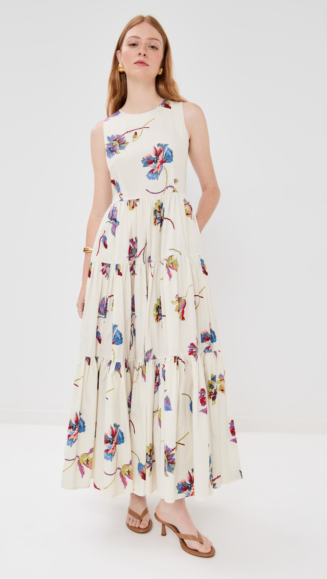 Sleeveless Big Dress - 6