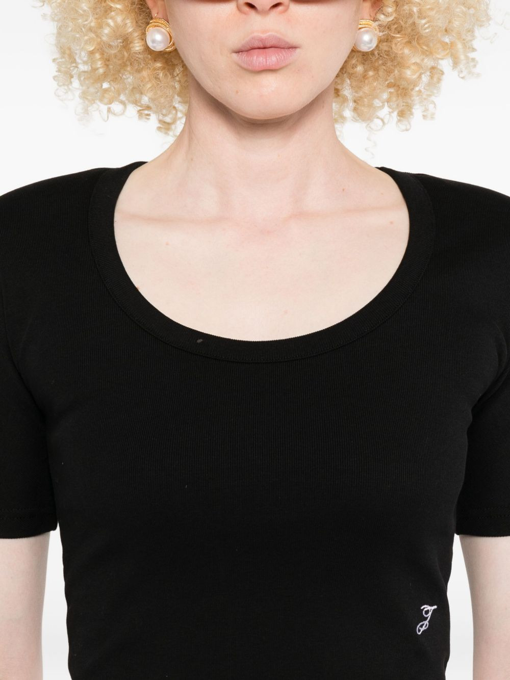 The Espiral scoop-neck T-shirt - 5