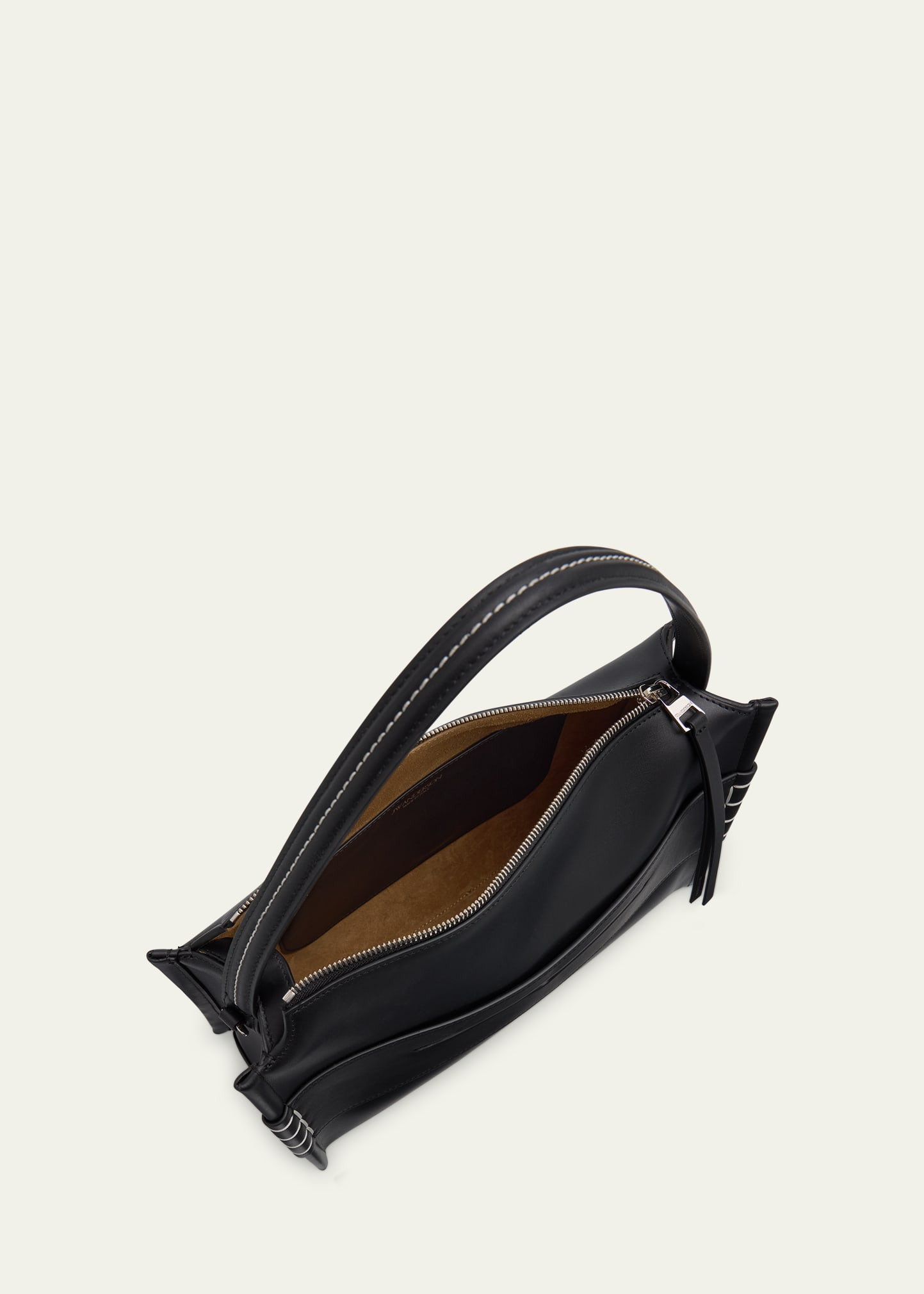 Loafer Medium Calf Leather Crossbody Bag - 4