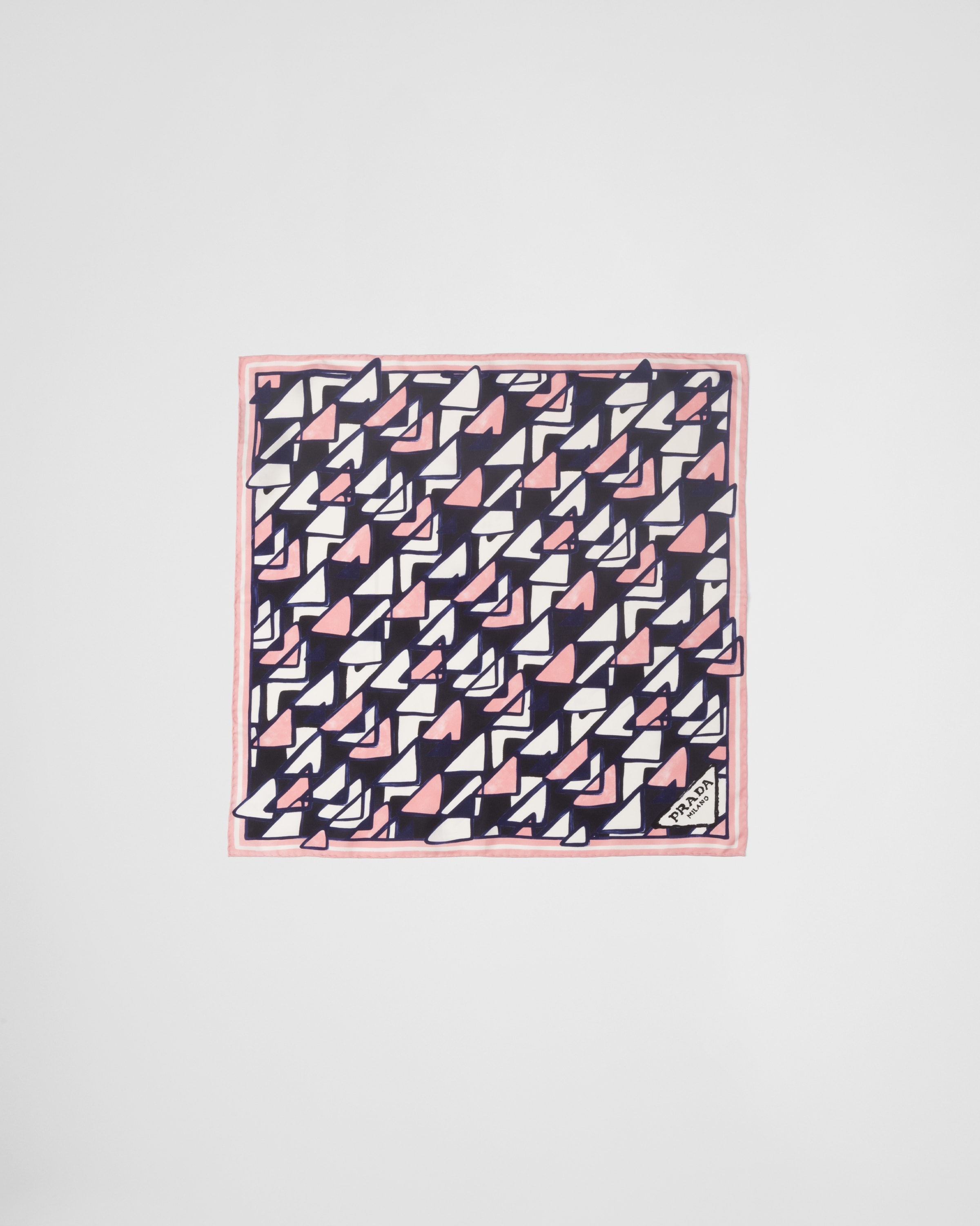 Printed twill scarf - 3