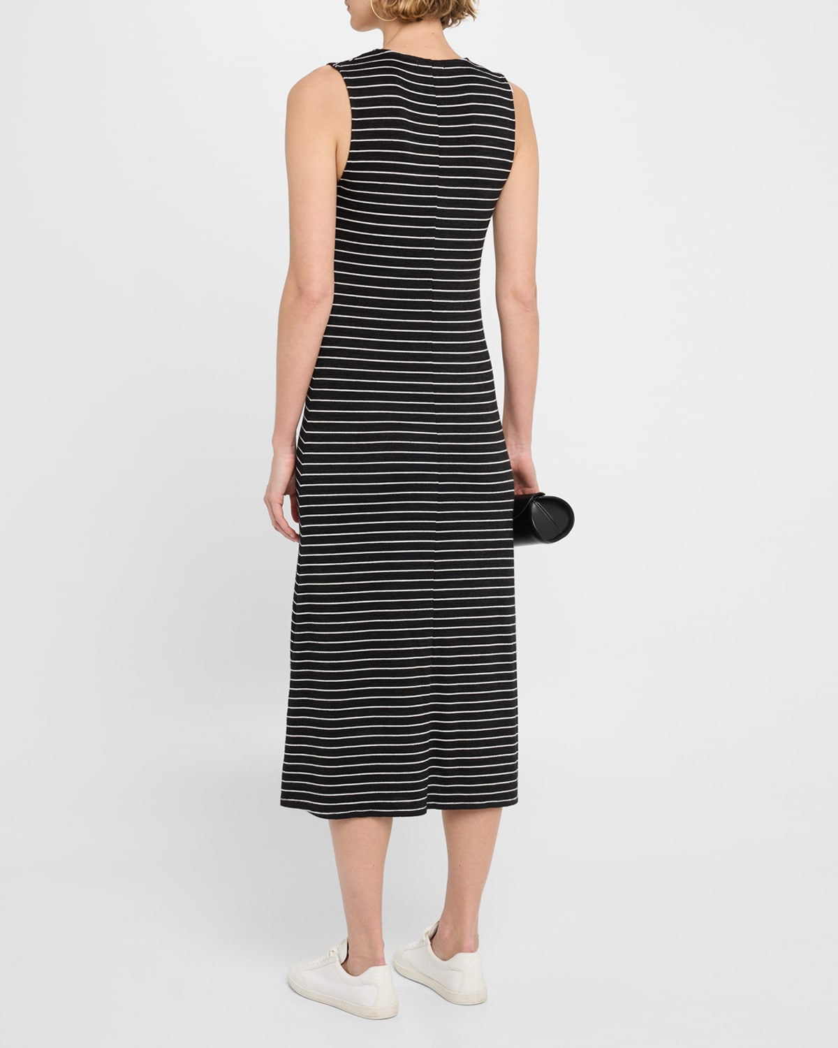 The Knit Button Tank Dress - 3