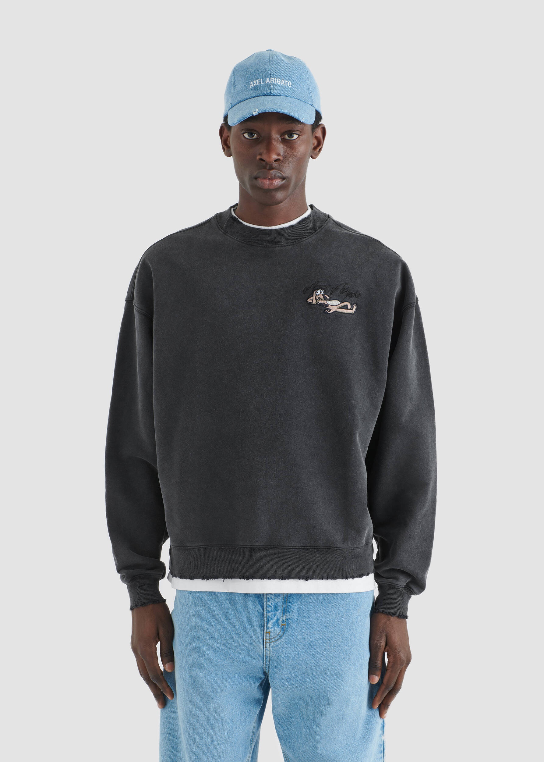 Wes Distressed Sweatshirt - 2