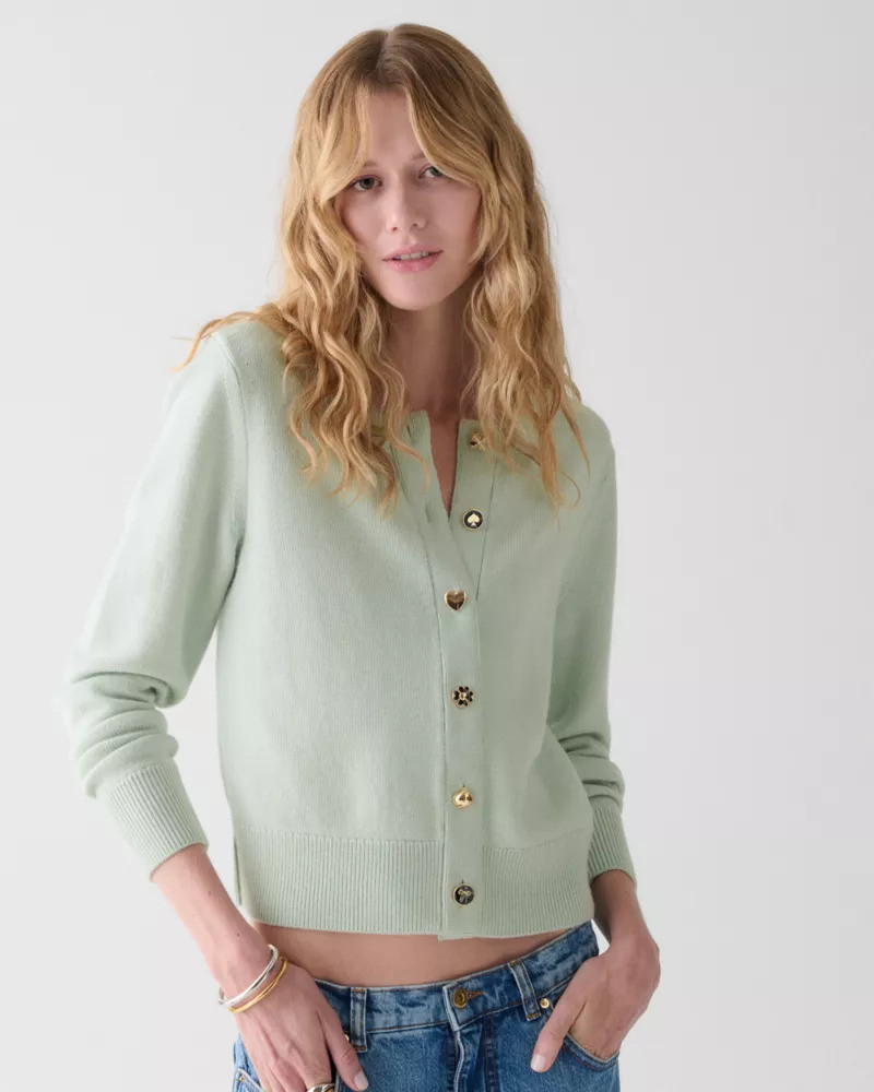 kate spade Novelty Button Nell Cardigan outlook