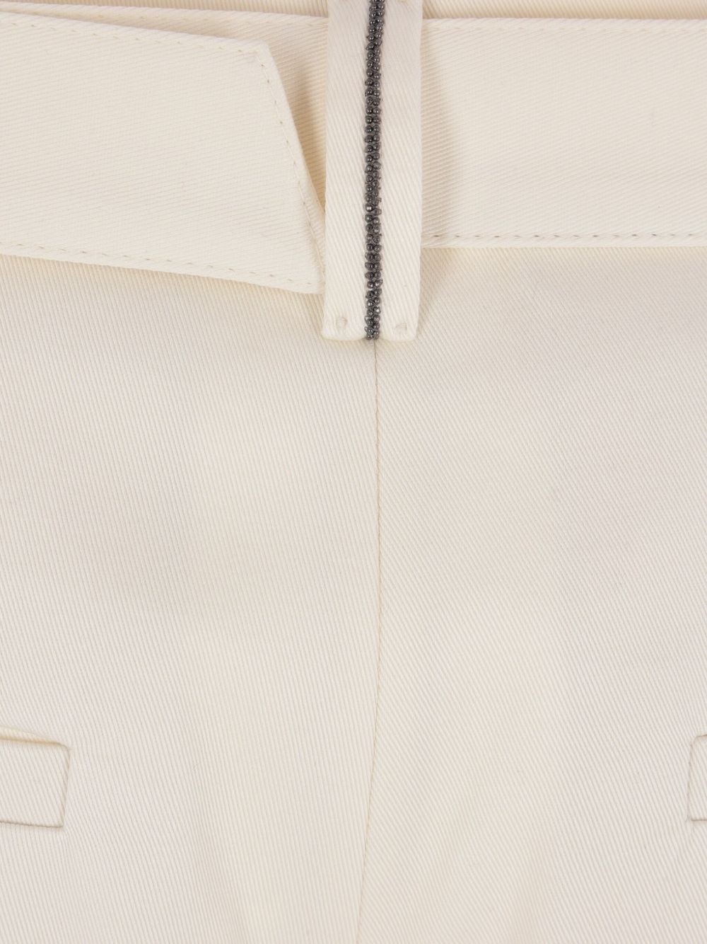 belted pleated trousers - 4