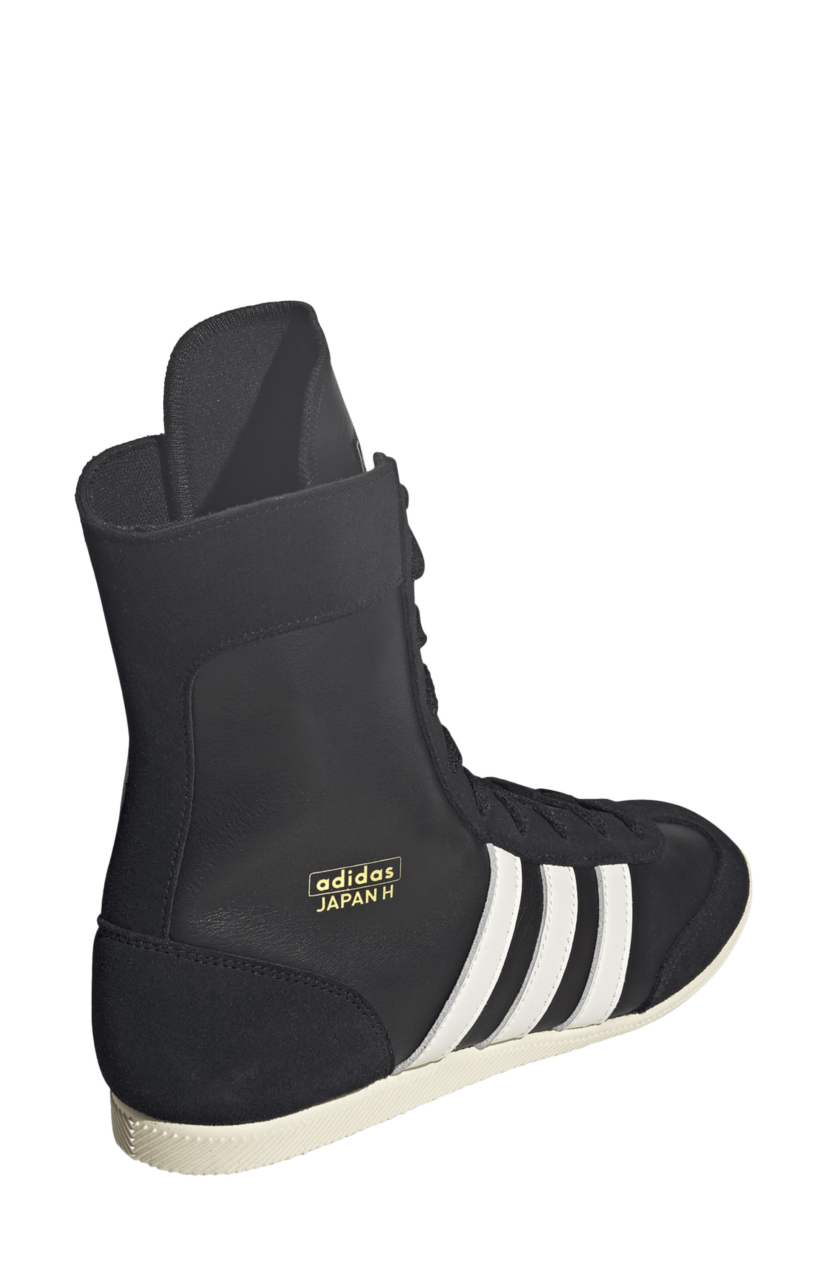 adidas Japan High Top Sneaker in Black/Off White/Cream White at Nordstrom - 2