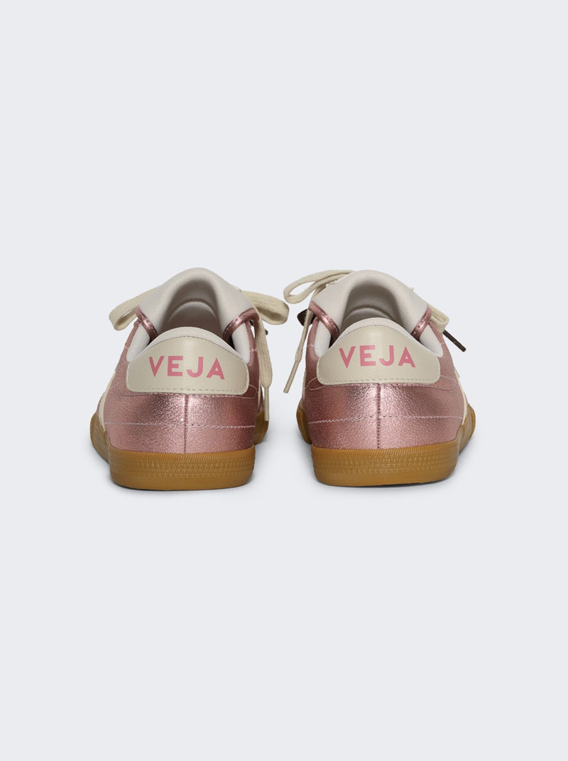 VEJA X Magliano Panenka Leather Sneakers Nacre outlook