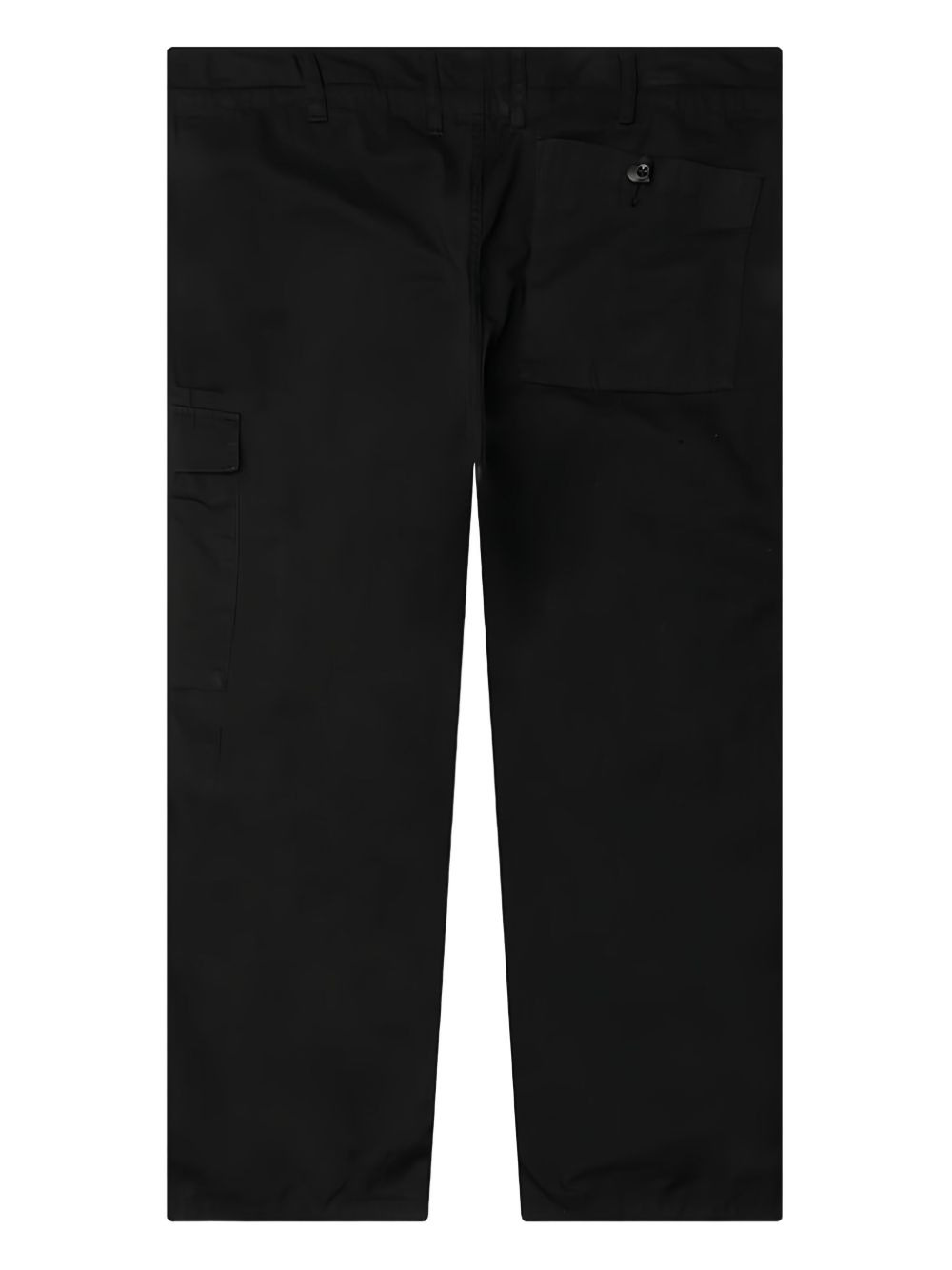 logo-patch cargo trousers - 2
