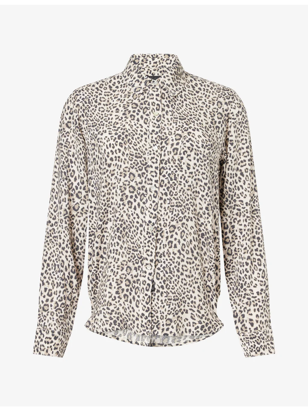 Josephine Anima-Print Rayon Shirt - 1