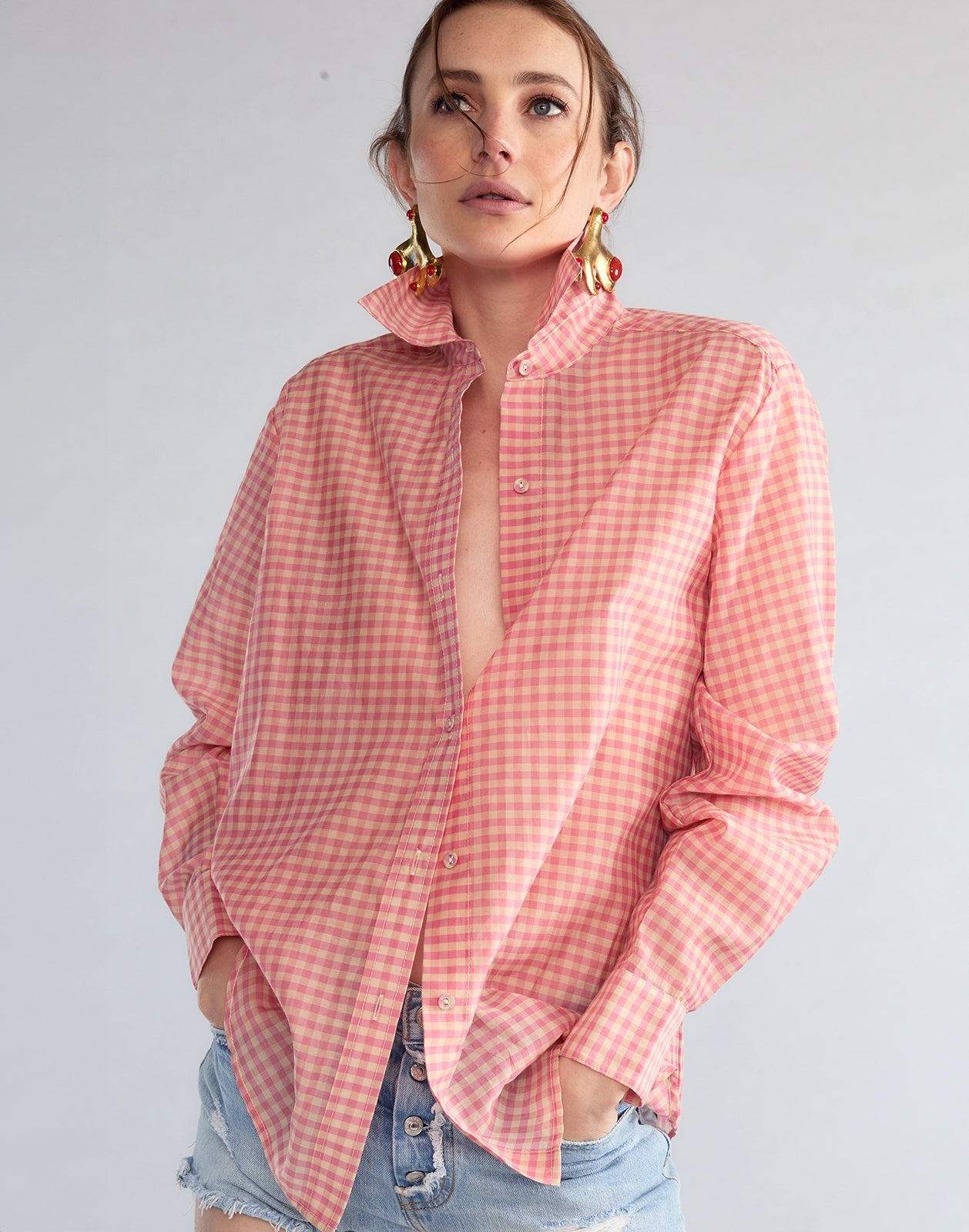 Geneva Silk Cotton Shirt - 6
