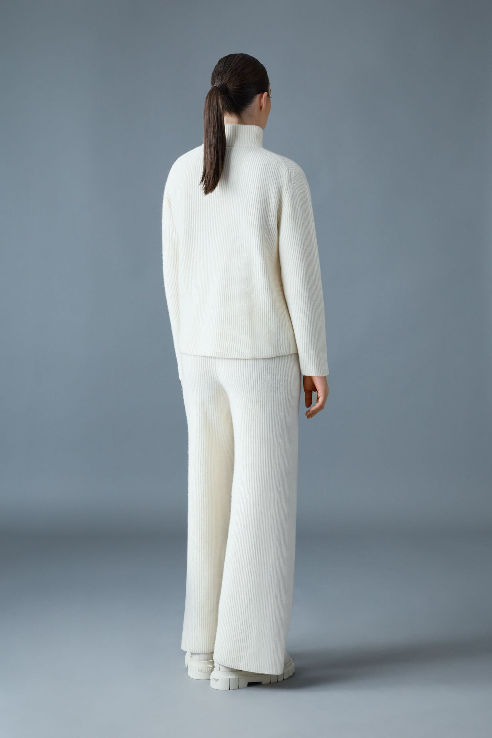 GLADYS Sweater Knit Half-Zip Pullover - 4