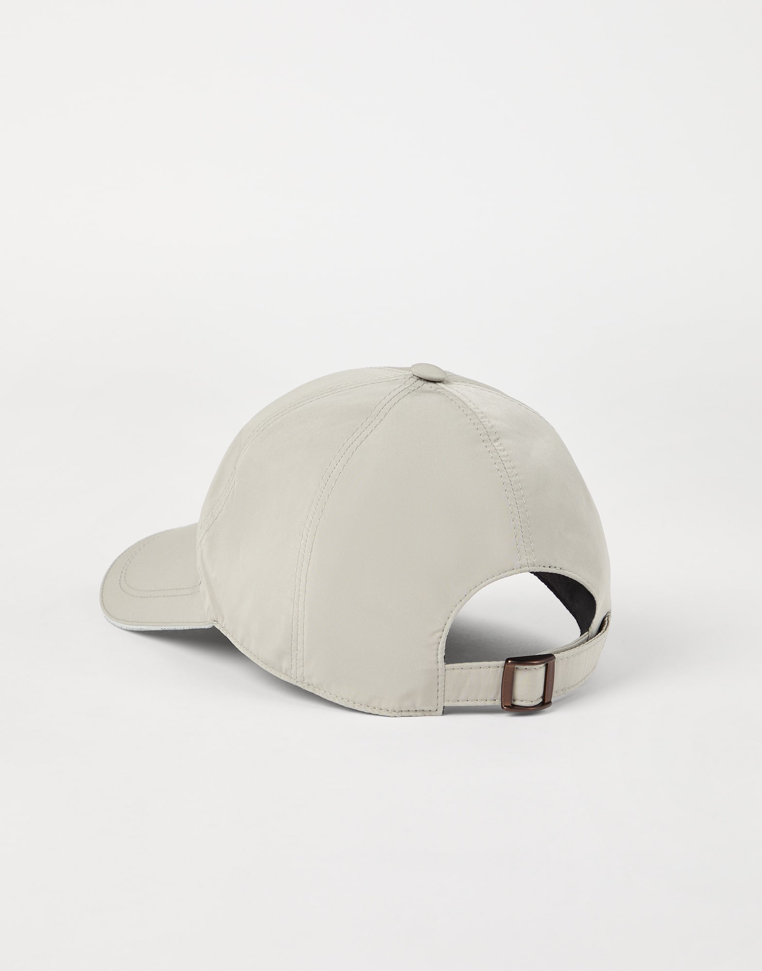Water-resistant microfiber baseball cap with embroidered logo - 2