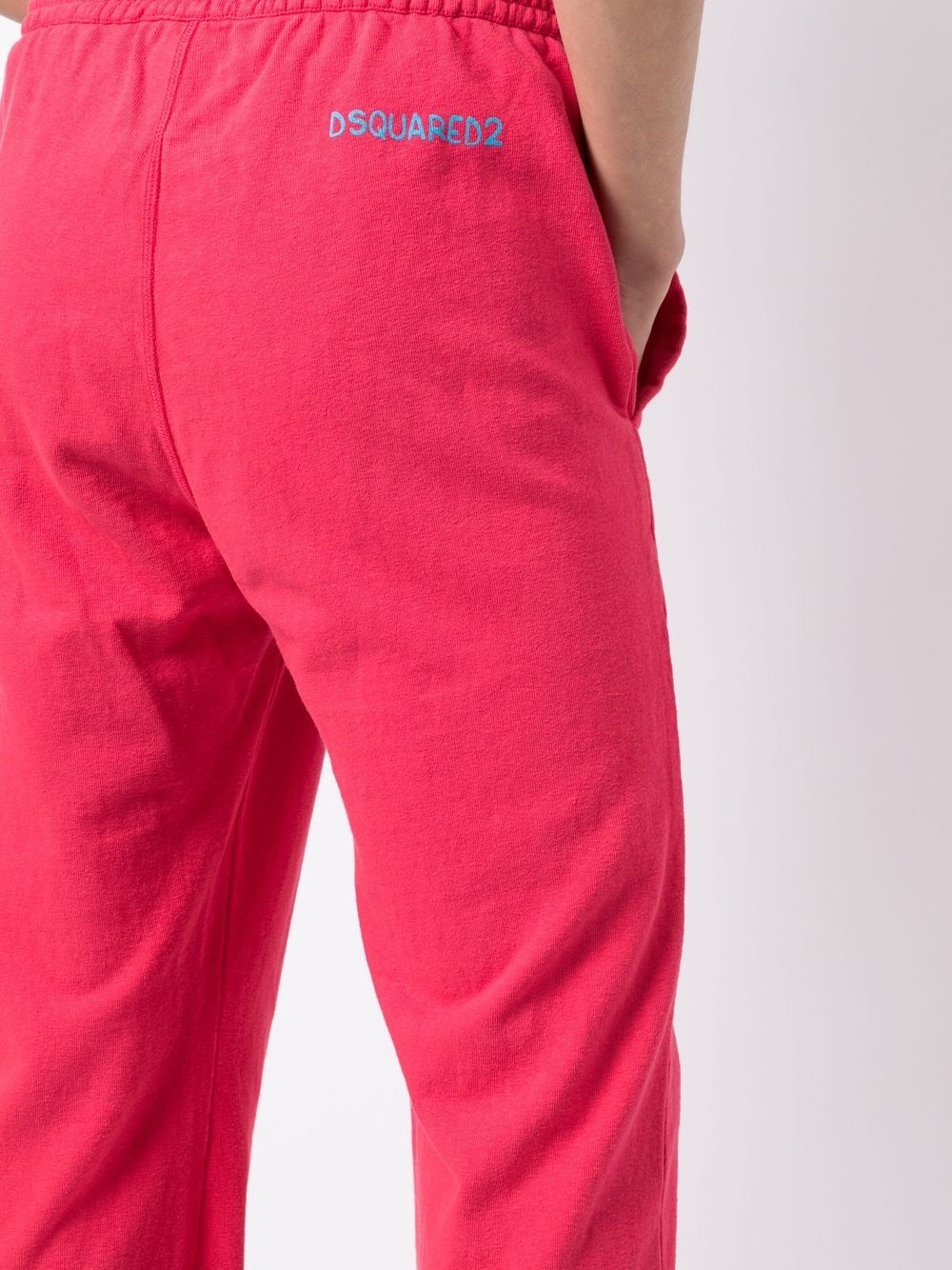 straight-leg logo trousers - 5