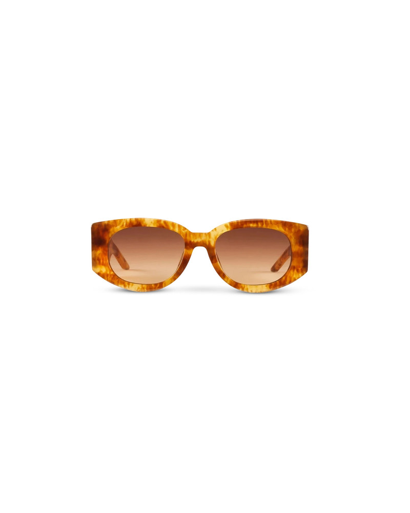 CASABLANCA Memphis Gold & Brown Sunglasses outlook