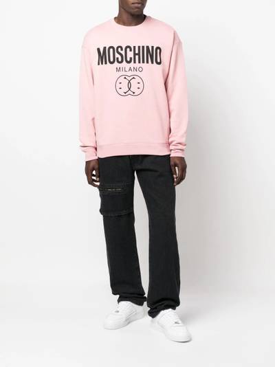 Moschino logo-print sweatshirt outlook