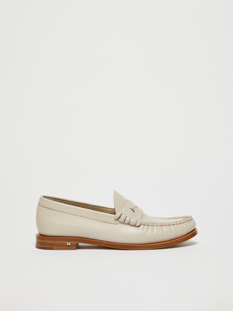 BOYMOC Natural leather moccasins 1