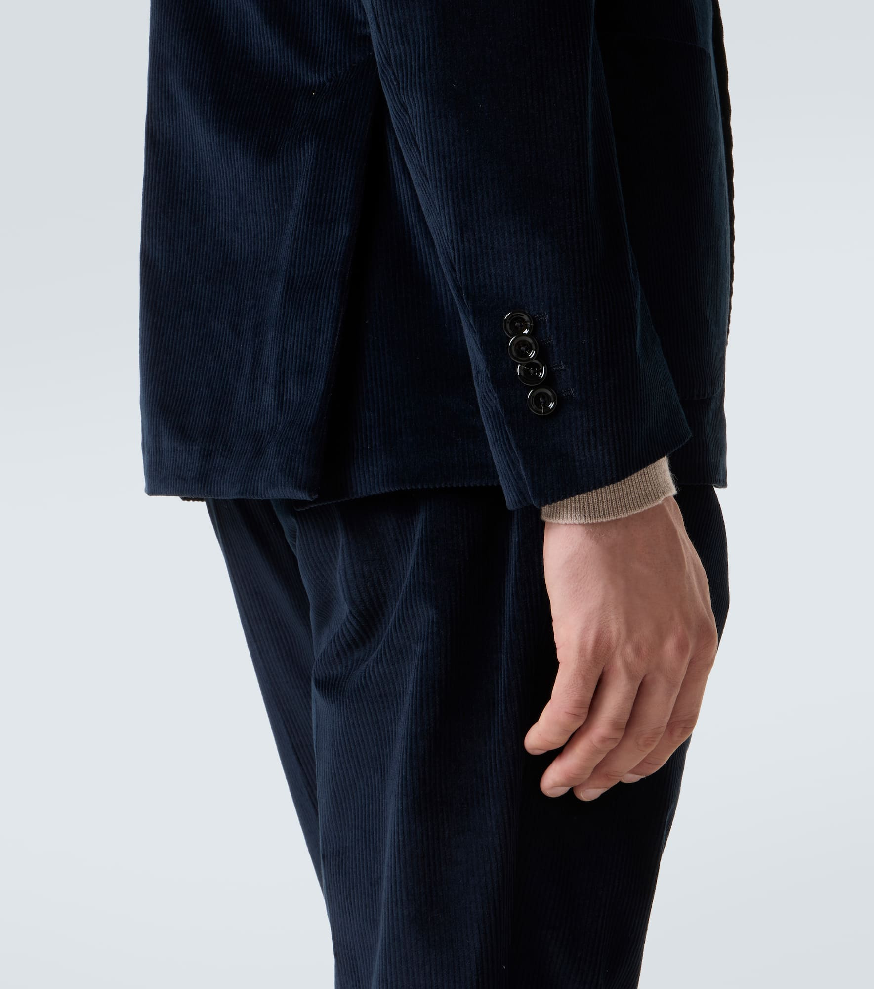 Cotton corduroy blazer - 6