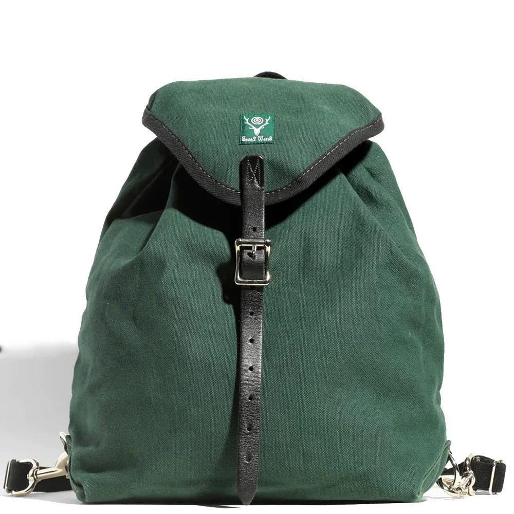 18oz Canvas Day Pack 'Hunter Green' - 1