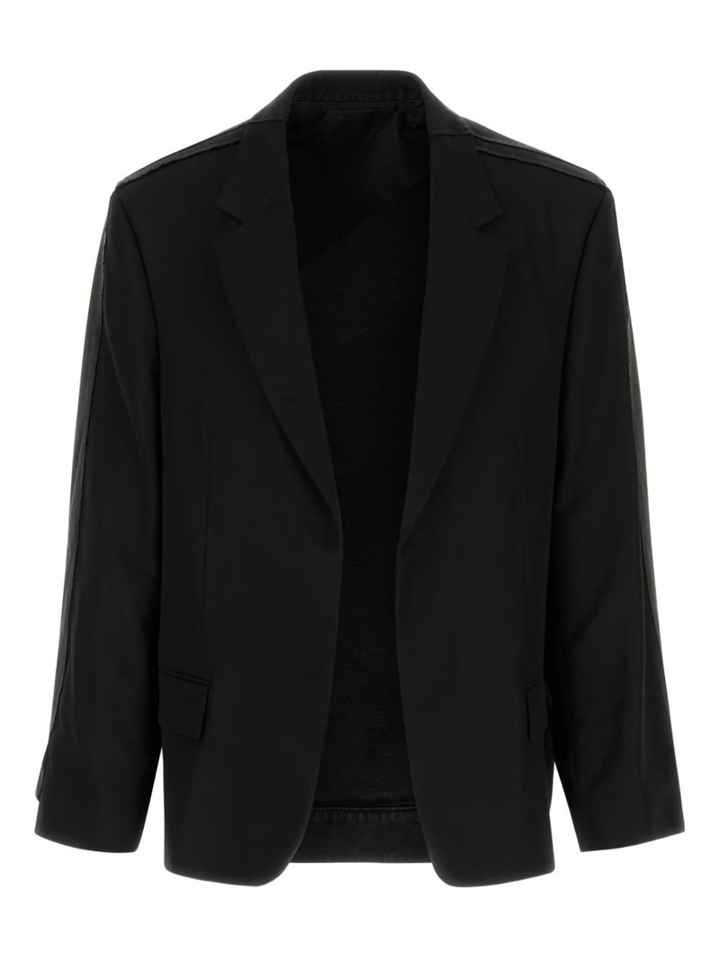 panelled blazer 1