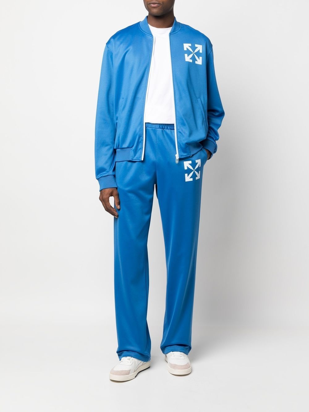 Arrows-print track jacket - 2