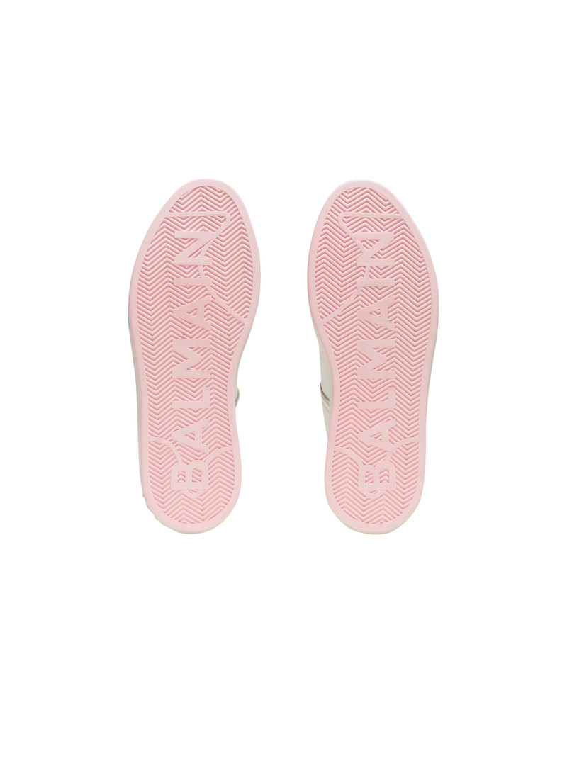 B-Court Balmain leather trainers 4