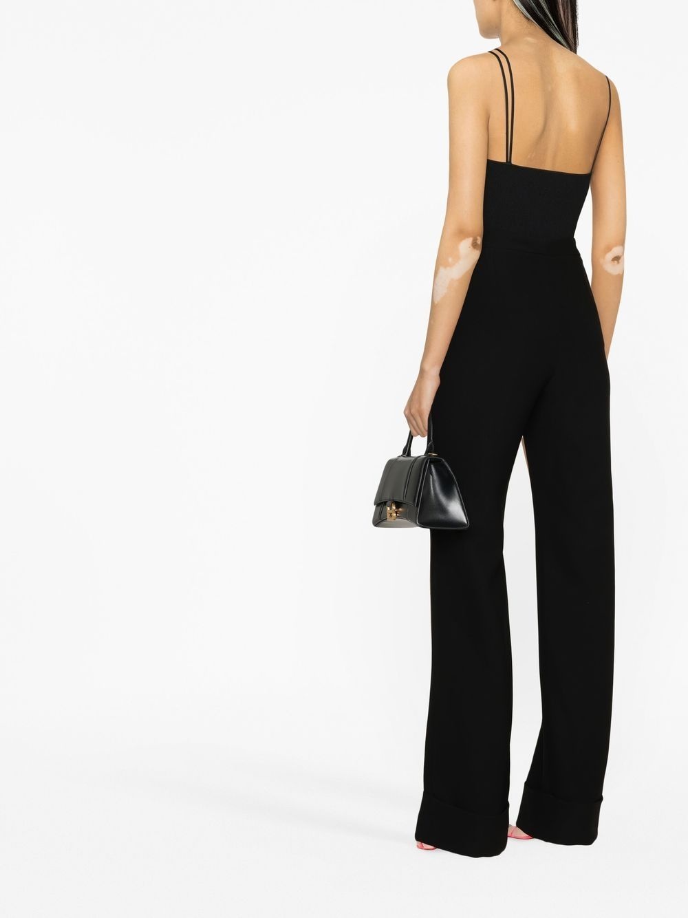 wide-leg high-waisted trousers - 3
