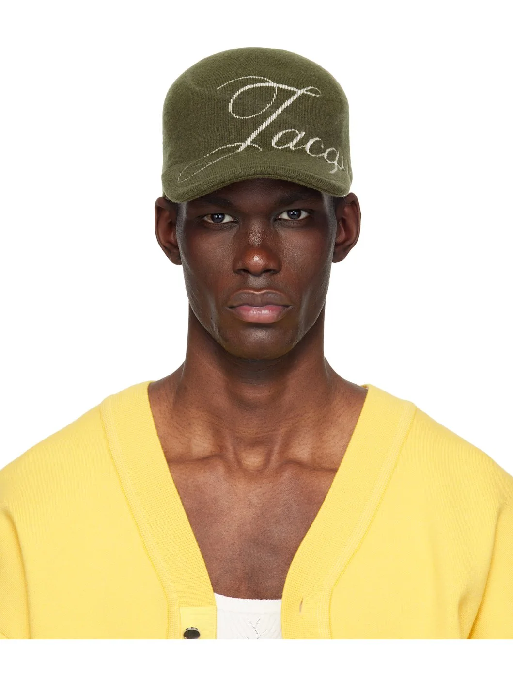Khaki 'The Atelier' Baseball Cap - 1