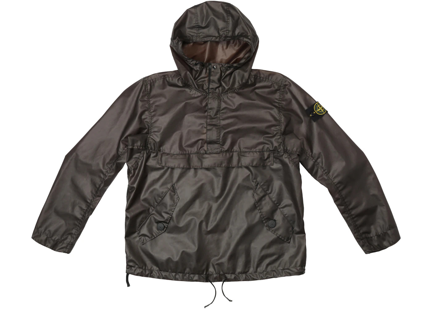 Supreme Stone Island Poly Cover Composite Anorak Black - 1