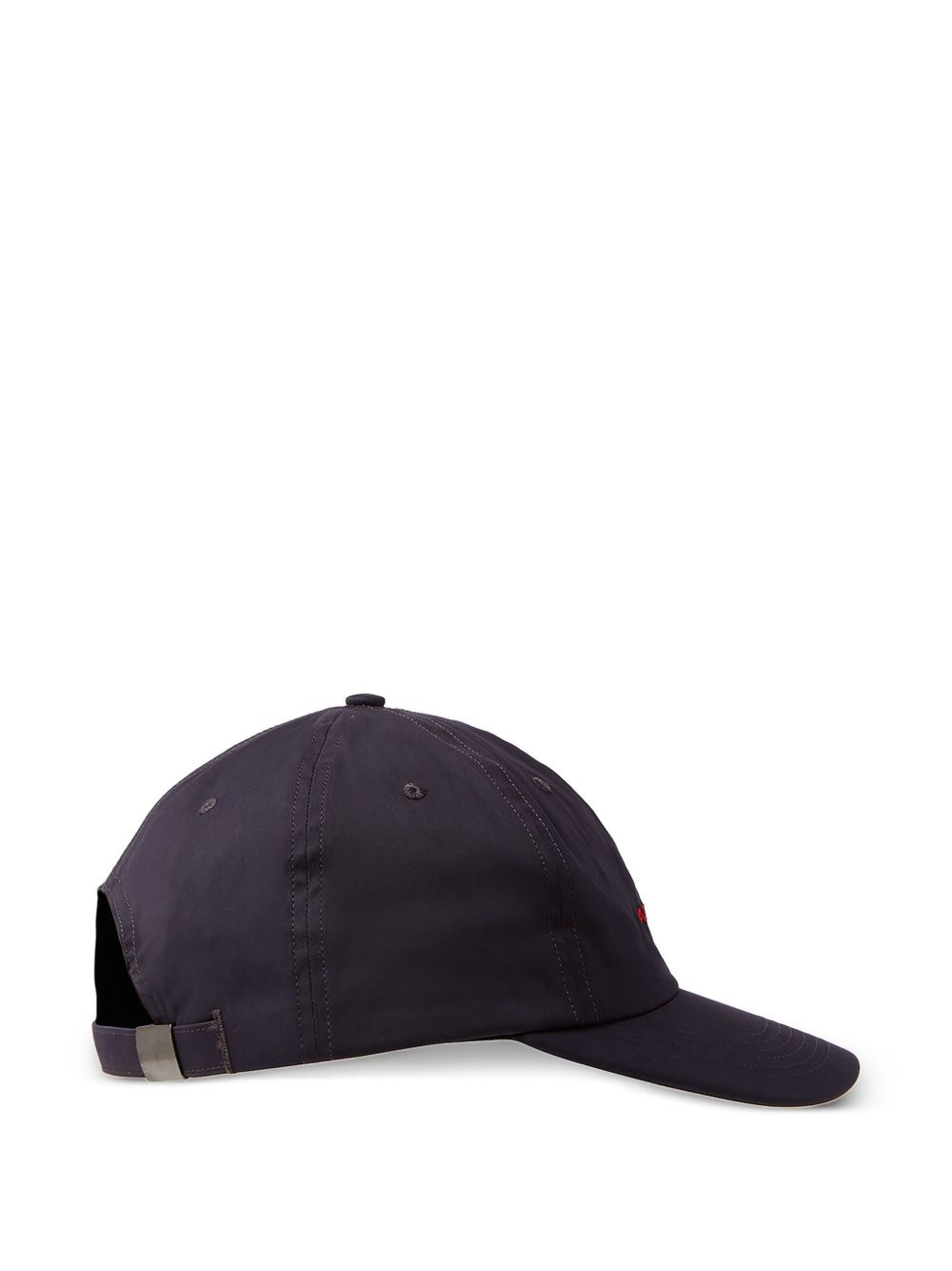 logo-embroidered cap - 4