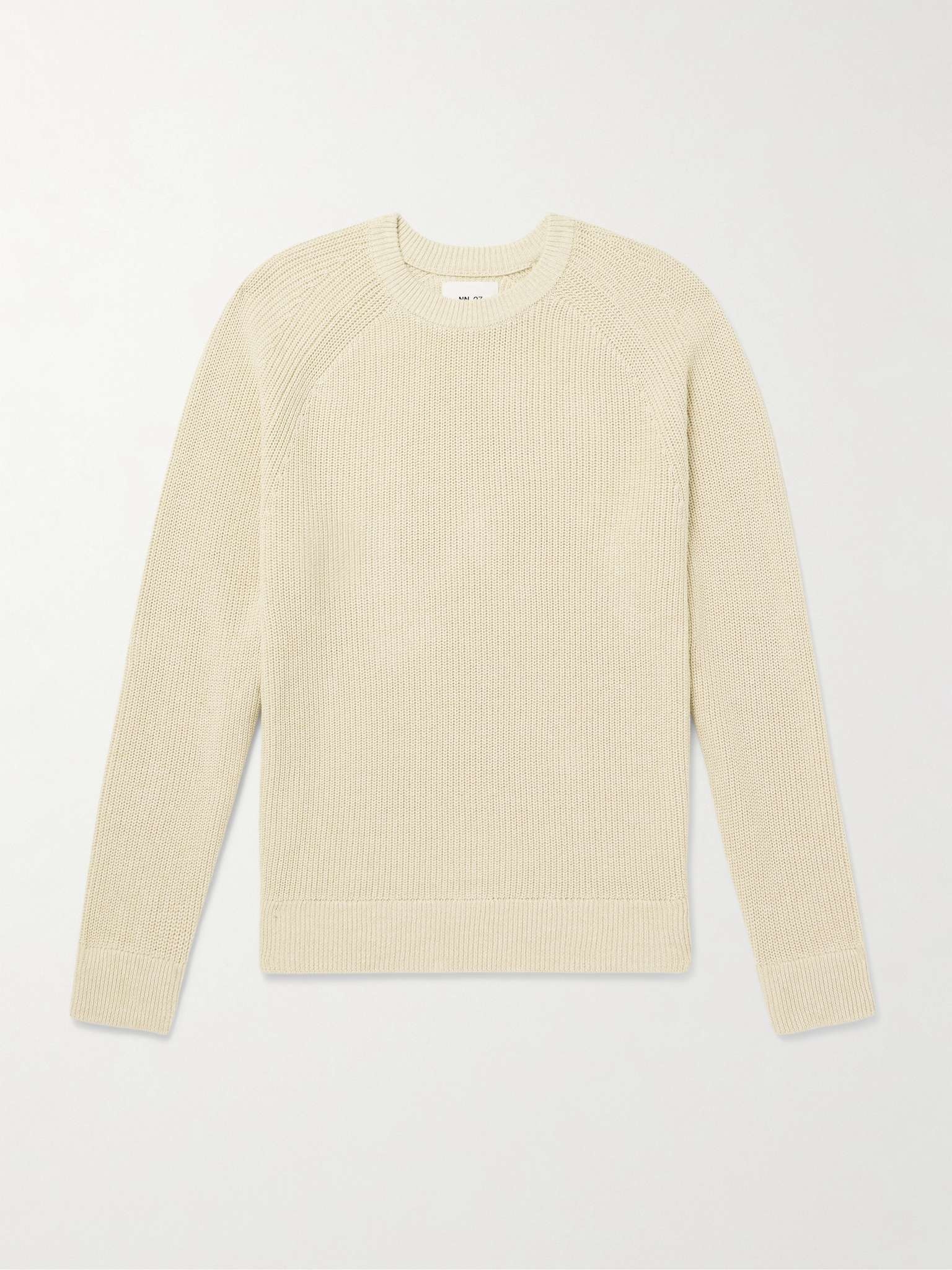 Jacobo 6470 Ribbed Cotton Sweater - 1