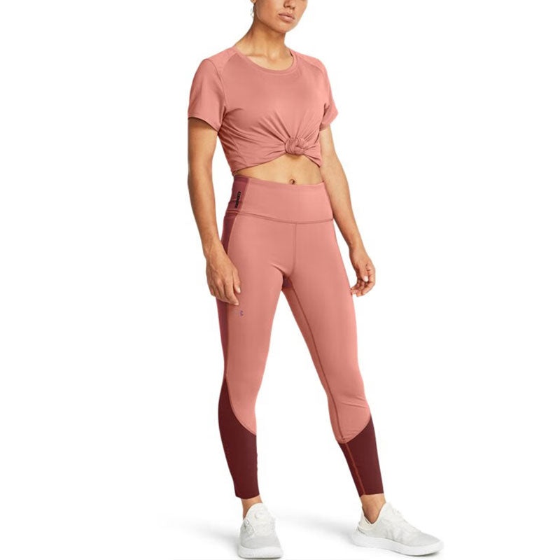 (WMNS) Under Armour Vanish Elite Vent T-shirt 'Pink' 1383638-696 - 3