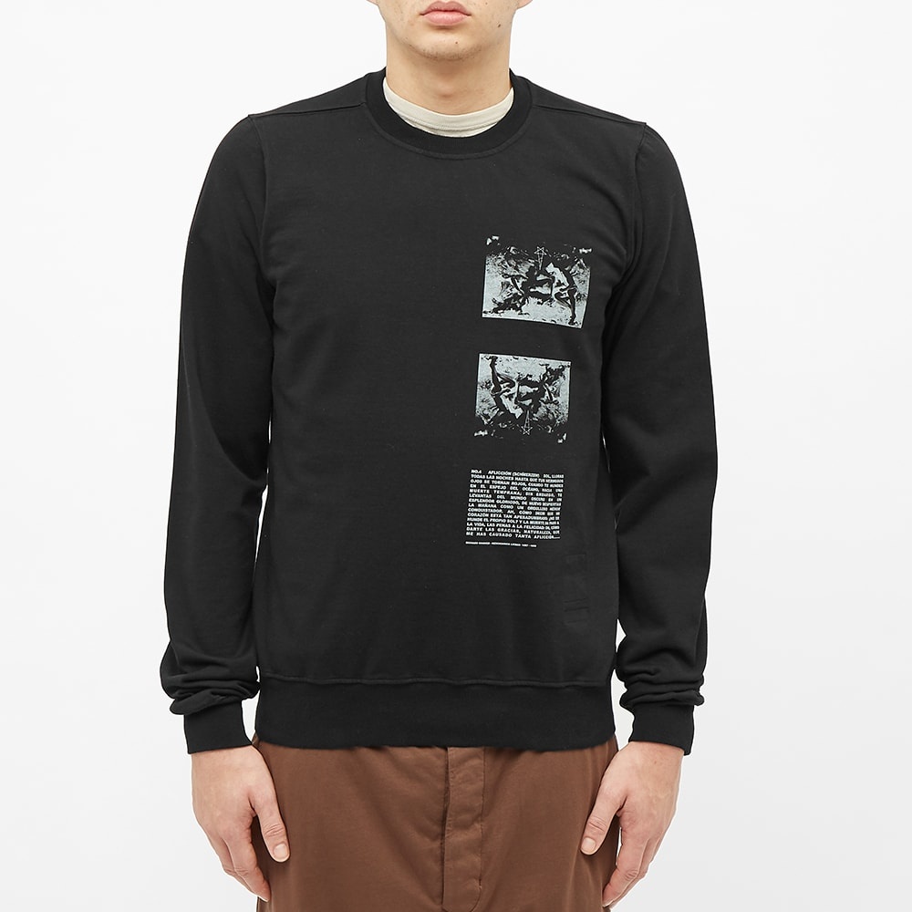 Rick Owens DRKSHDW Patch Crew Sweat - 4