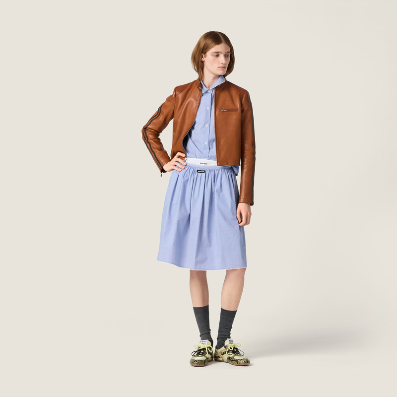 Miu Miu Gingham shirt outlook