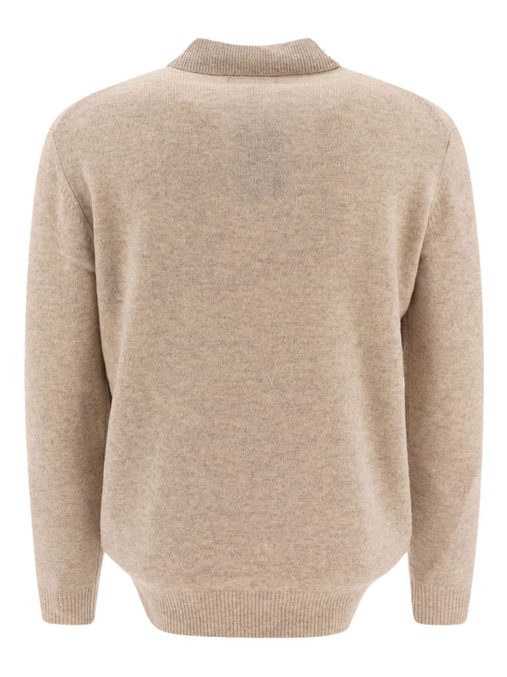 wool polo shirt - 2