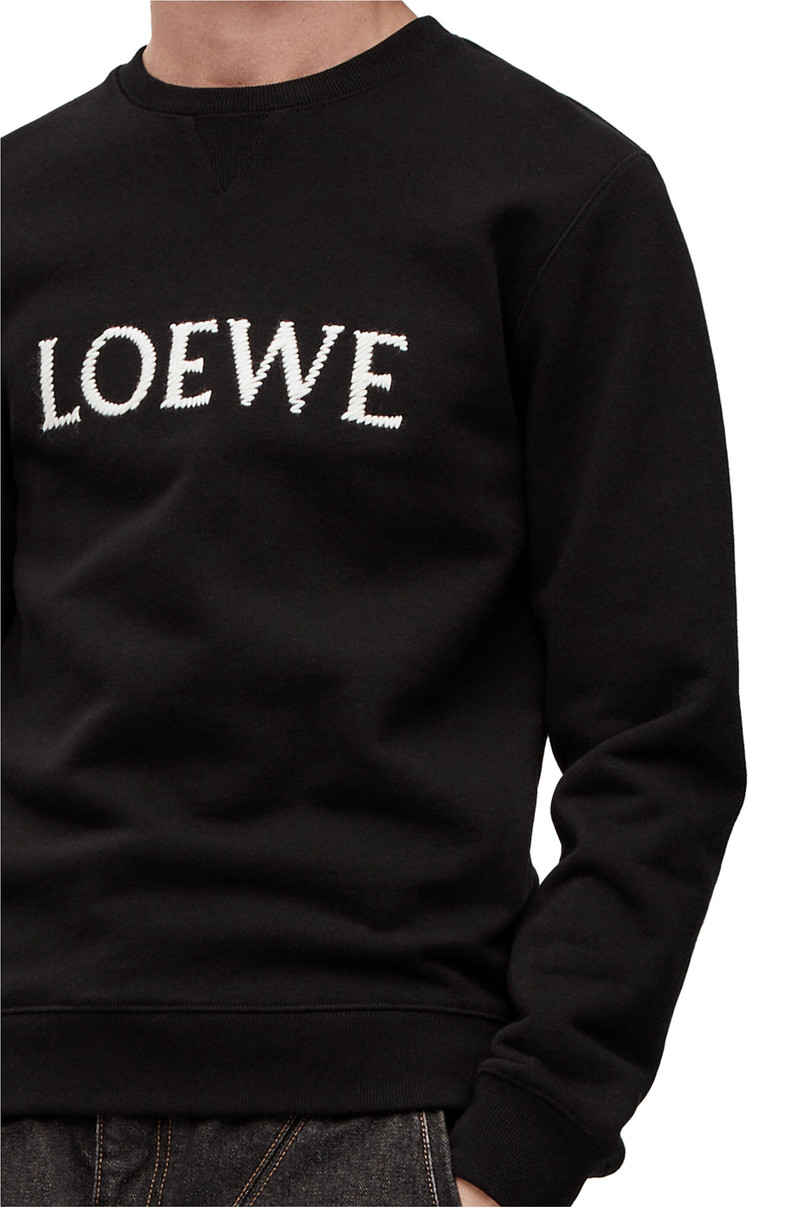 Regular fit sweatshirt in cotton 5