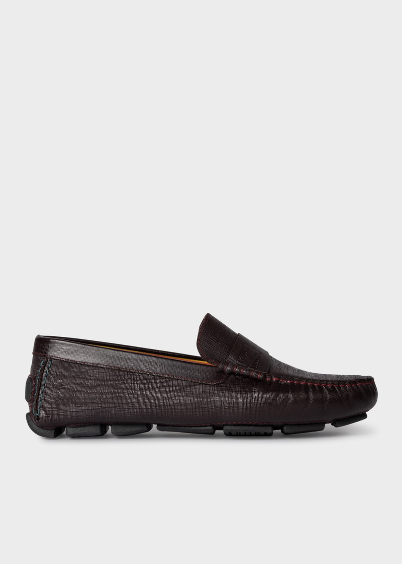 'Colima' Leather Loafers 1