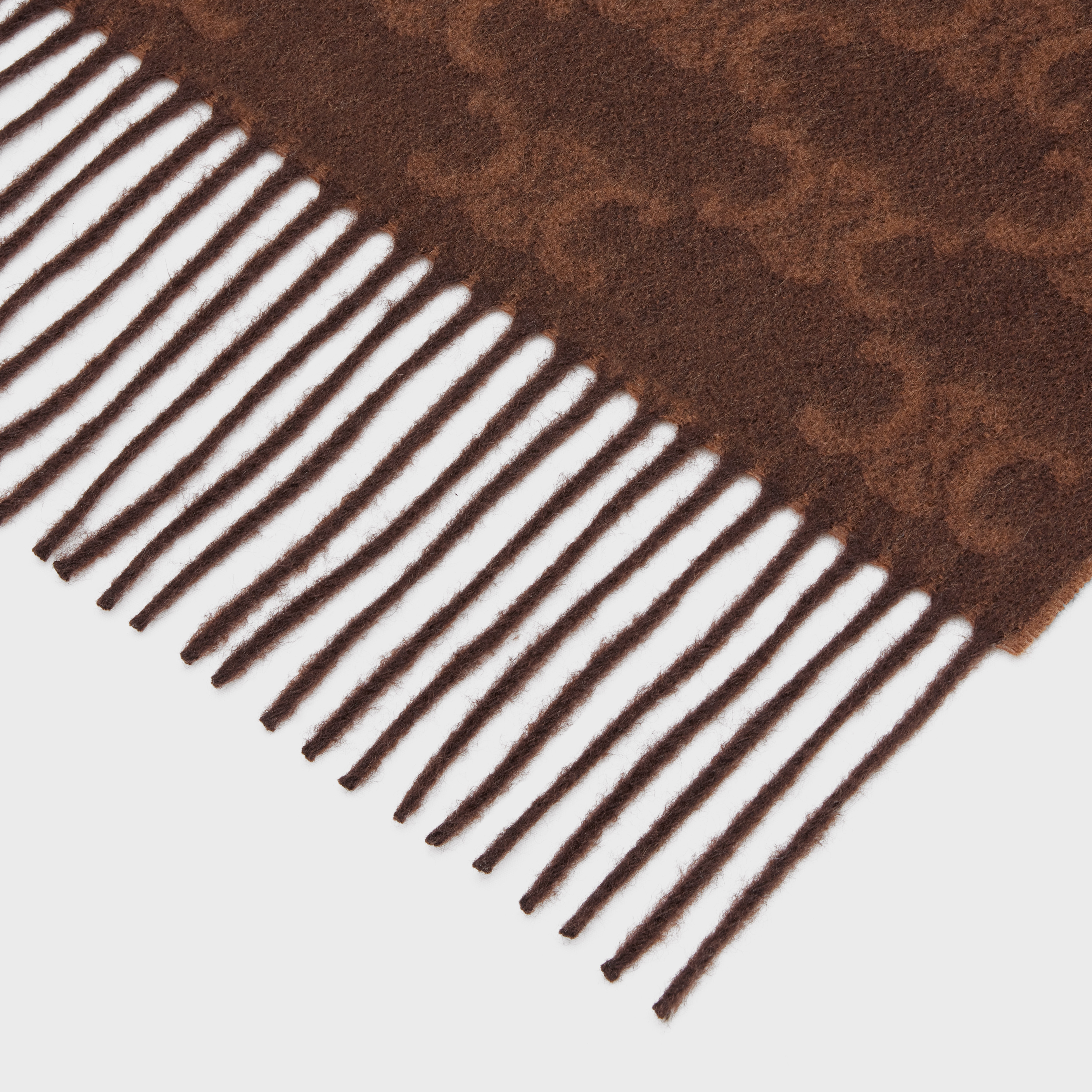 scarf in monogram cashmere - 3