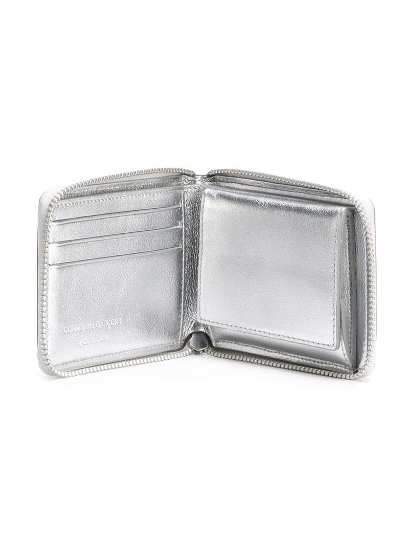 metallic zip wallet 3