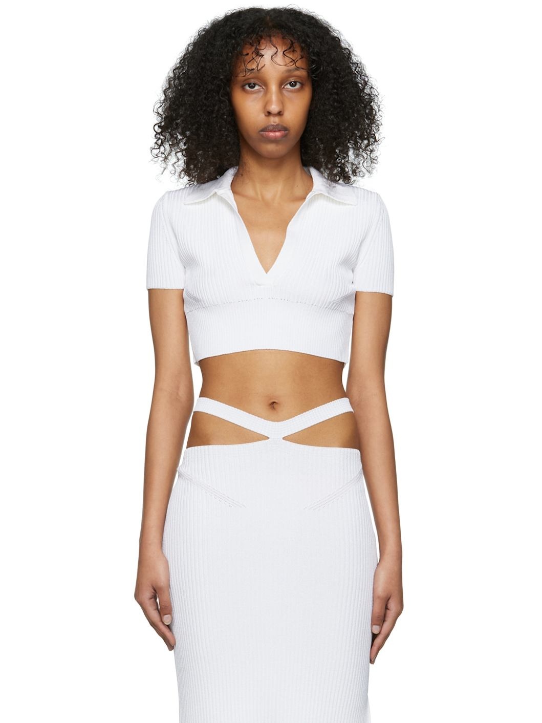 SSENSE Exclusive White Sicily Polo - 1