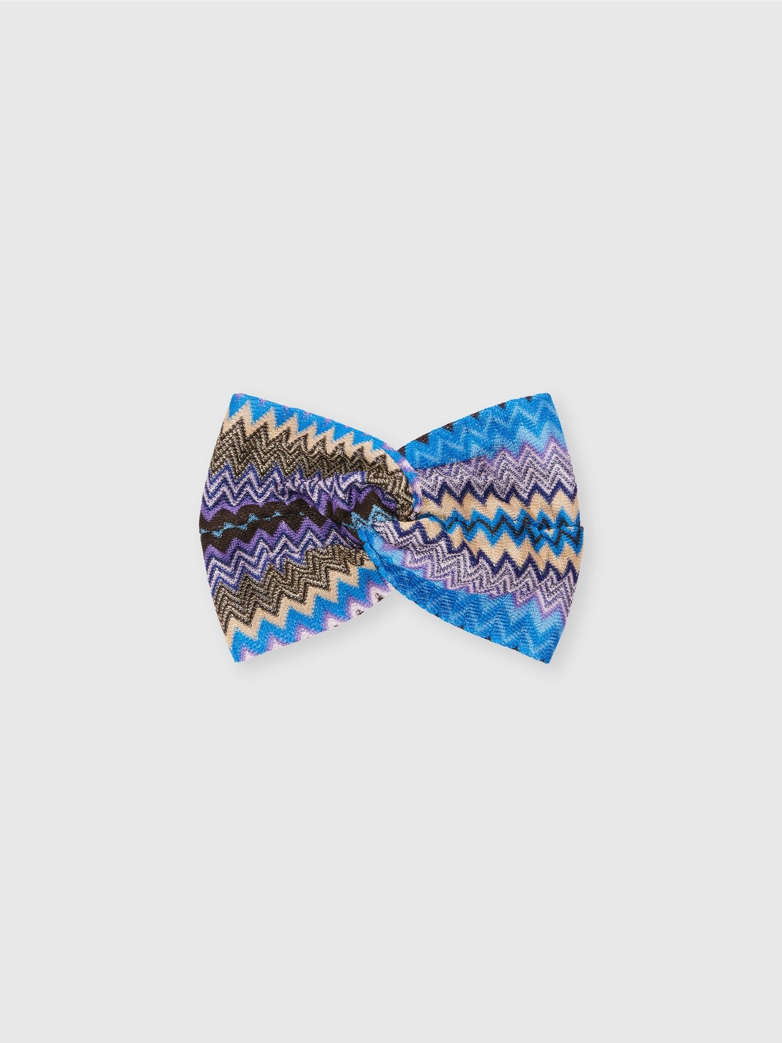 Zig zag viscose headband - 1