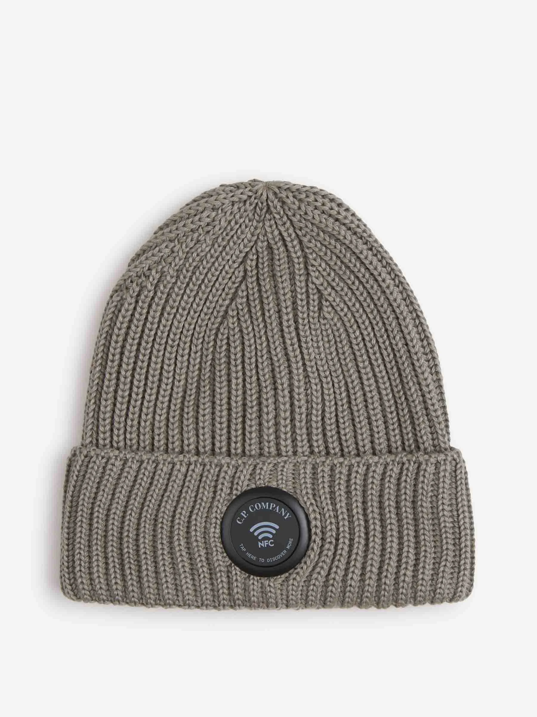 RIBBED WOOL HAT - 1