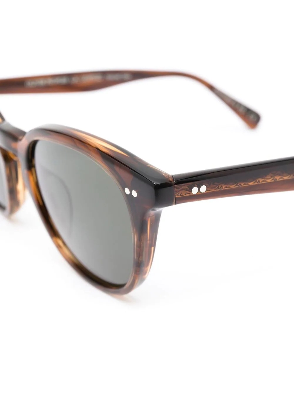 tortoiseshell-frame sunglasses - 3