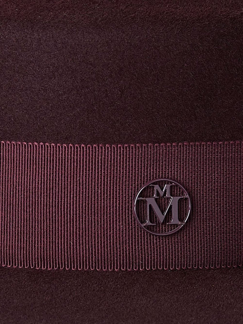 MAISON MICHEL Kiki felt canotier hat outlook